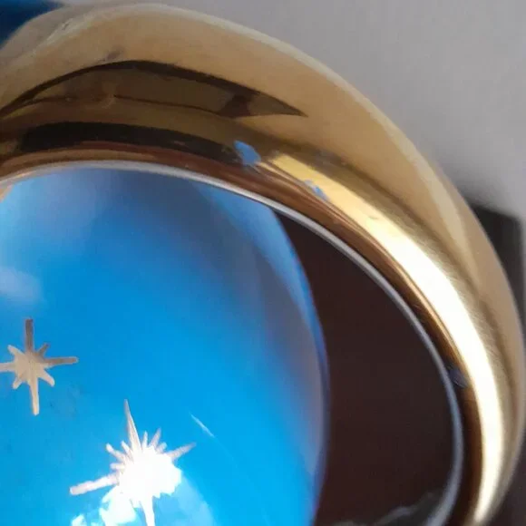 HALL Periwinkle Atomic Starburst 6 Cup Teapot - Picture 8 of 9